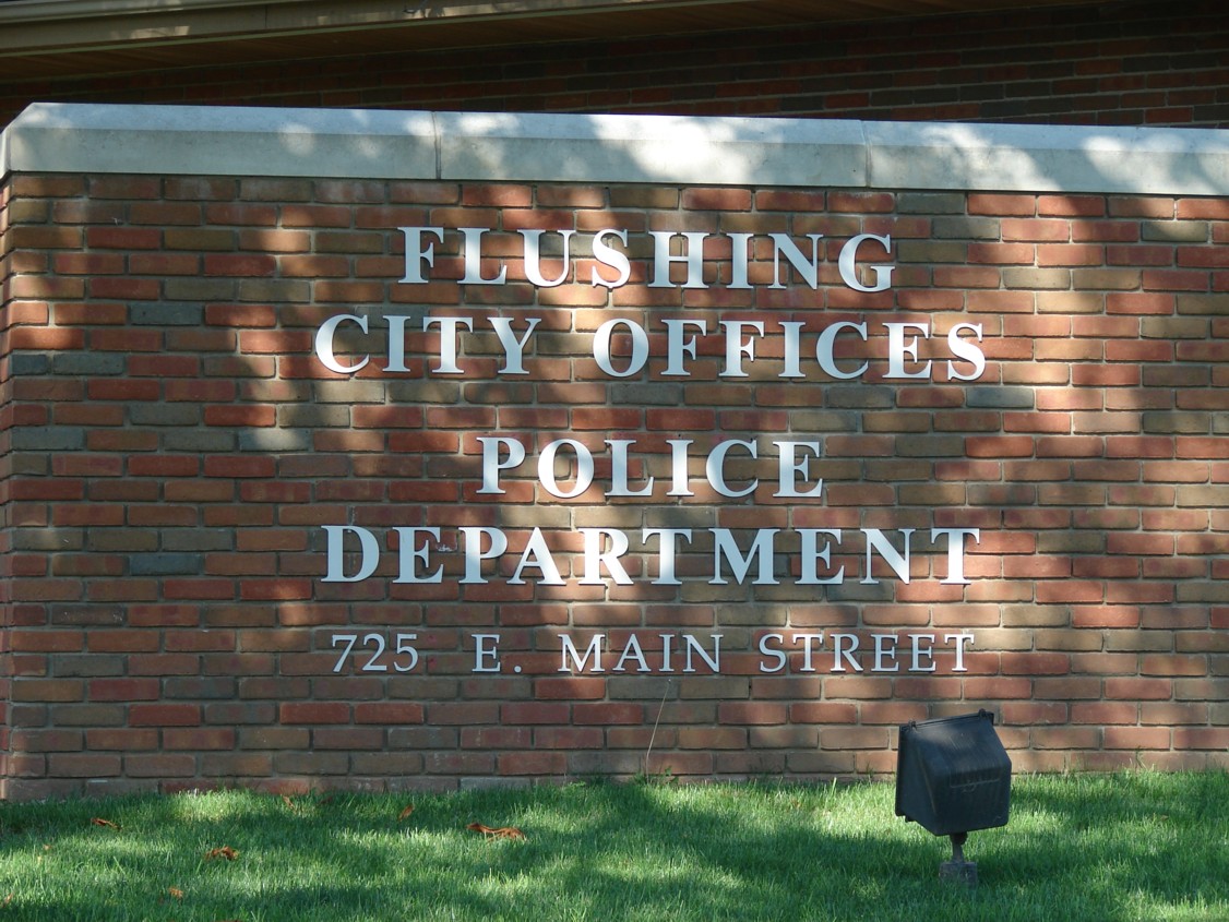 Flushing city offices police dept